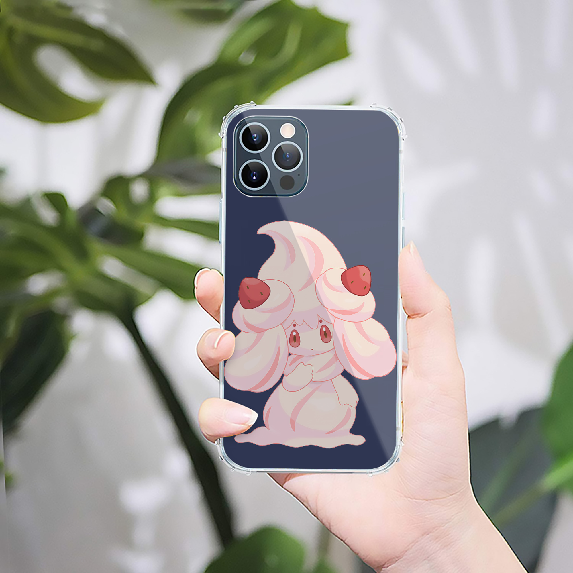 （画像用） ポケットモンスター Pokémon 【iPhone 12シリーズ対応】透明スマホケース（クリアソフトケース）